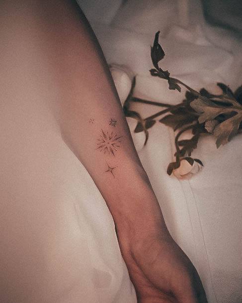 Simple Spiritual Tattoo For Women