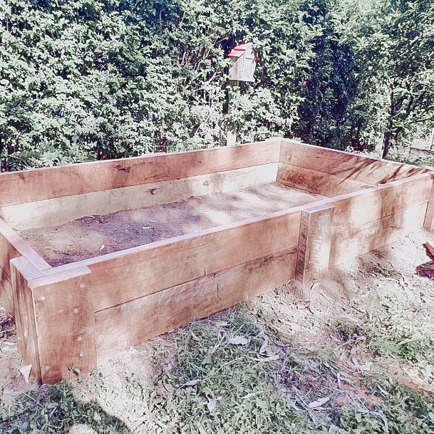 Simple Wood Raised Garden Bed Ideas