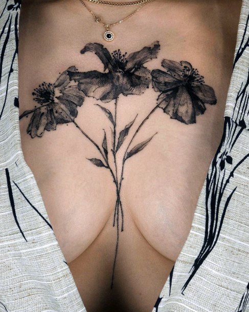 Top 100 Best Black Ink Tattoos For Women Female Design Ideas 3798