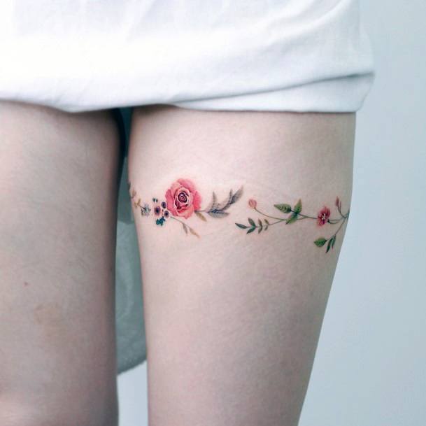 Simplistic Creative Tattoo For Girls