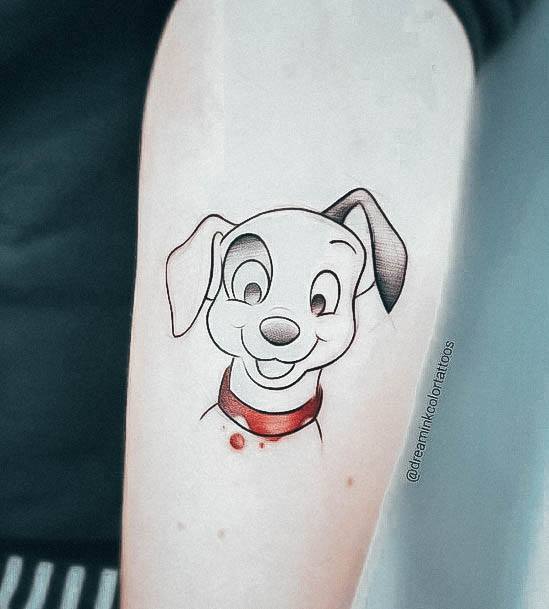 Simplistic Disney Tattoo For Girls