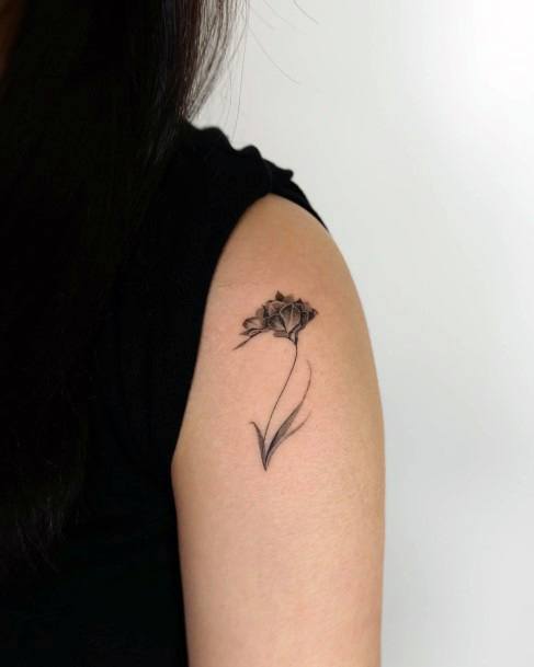 Simplistic First Time Tattoo For Girls