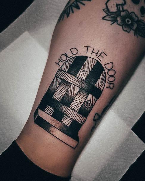 Simplistic Game Of Thrones Tattoo For Girls