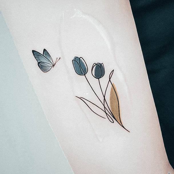 Simplistic Little Tattoo For Girls