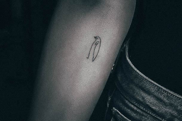 Simplistic Minimalist Tattoo For Girls