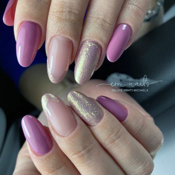 Simplistic Pink Nail For Girls