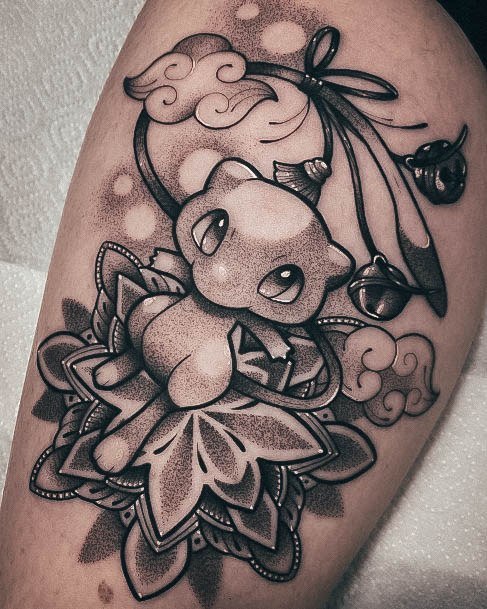 Simplistic Pokemon Tattoo For Girls