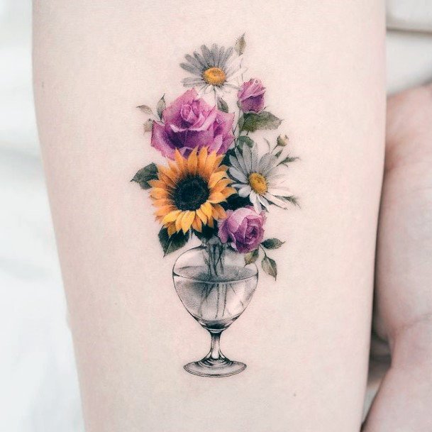 Simplistic Pretty Tattoo For Girls