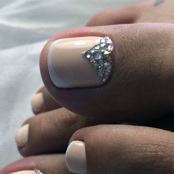 Simplistic Silver Dress Nail For Girls