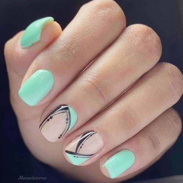 Simplistic Stylish Nail For Girls