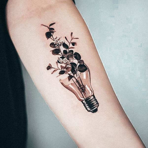 Simplistic Teacher Tattoo For Girls