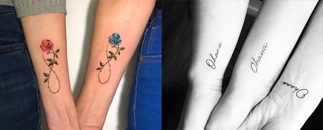 Top 100 Best Sister Tattoo Ideas For Women - Family Bond Designs