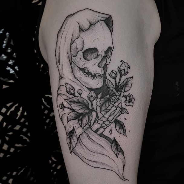 Skeleton Girls Tattoo Ideas