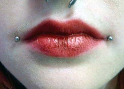 Sleek Sexy Daliah Cool Lip Piercing Design For Women