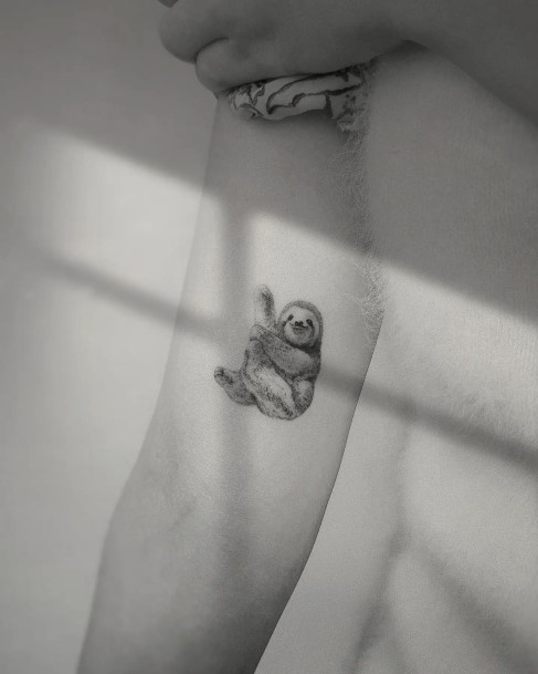 Sloth Womens Feminine Sloth Tattoos