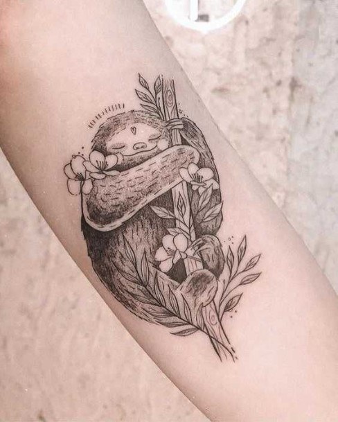 Sloth Womens Tattoos