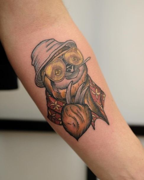 Slothic Womens Sloth Tattoo Designs