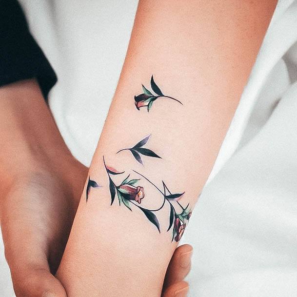 Small Arm Tattoo For Ladies