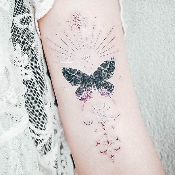 Small Butterfly Tattoos For Girls