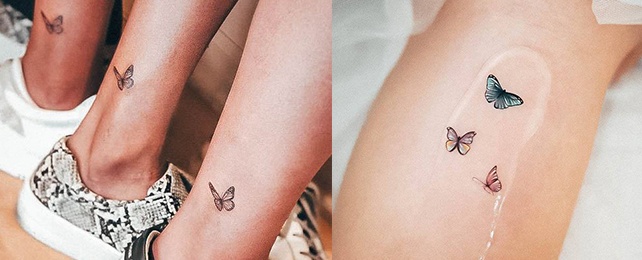 Top 100 Best Small Butterfly Tattoos For Women – Insect Design Ideas