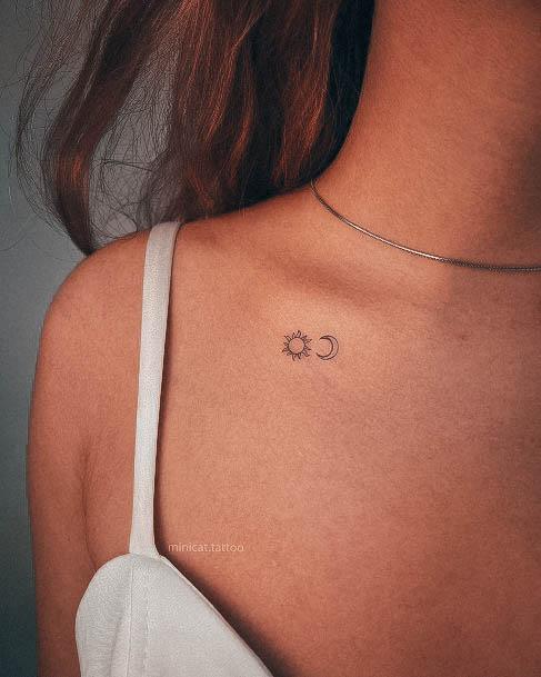 Top 100 Best Small Chest Tattoos For Women Girls Design Ideas 