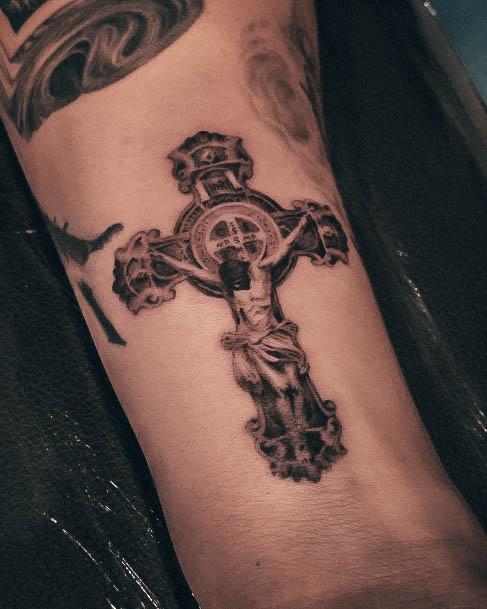 Small Cross Womens Tattoos