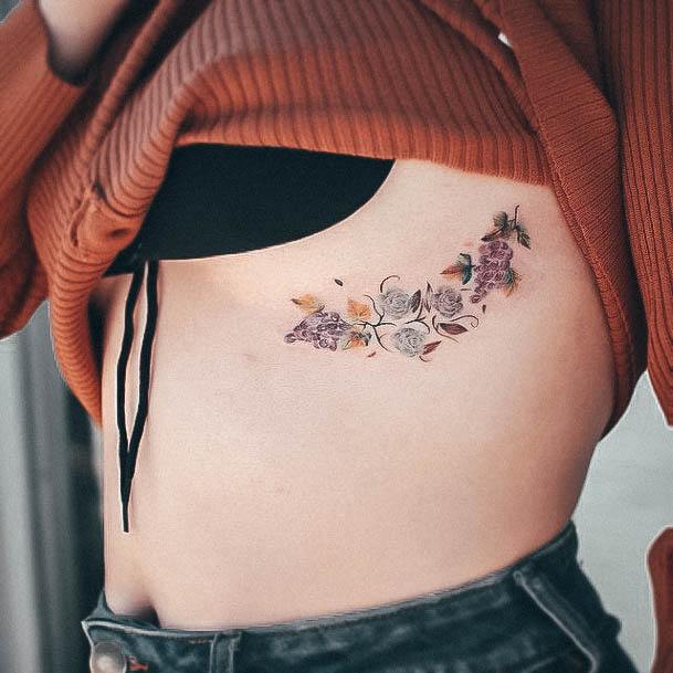 Small Flower Womens Tattoos