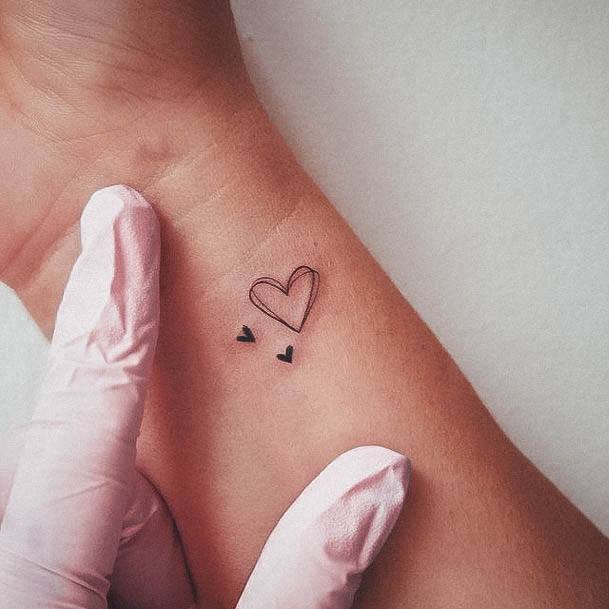 Small Heart Womens Tattoo Ideas