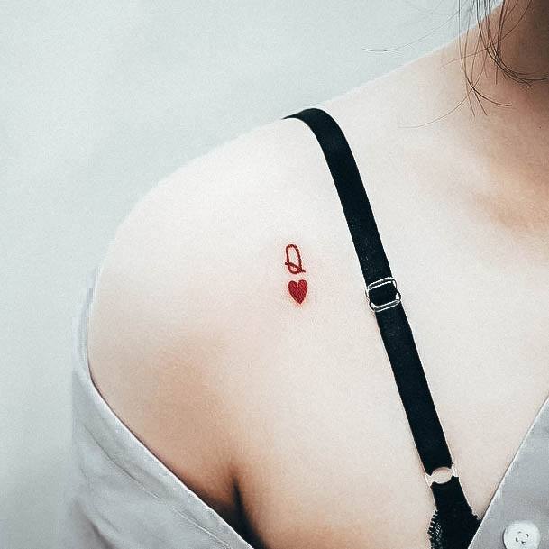 Small Heart Womens Tattoos