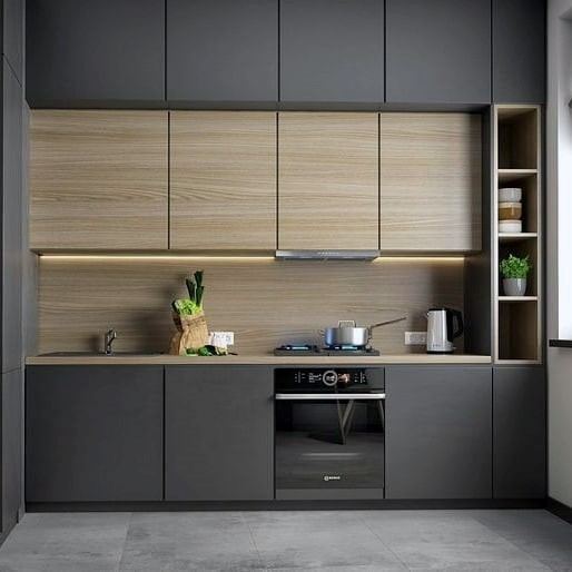 Small Kitchen Ideas Black Cabinets