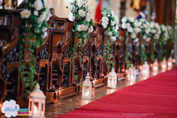 Small Lanterns Aisle Wedding Ceremony Decorations