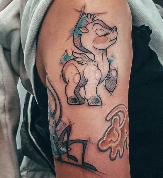 Small Simple Disney Tattoos For Women