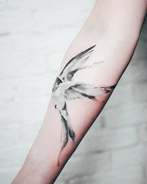 Small Sparrow Womens Tattoos