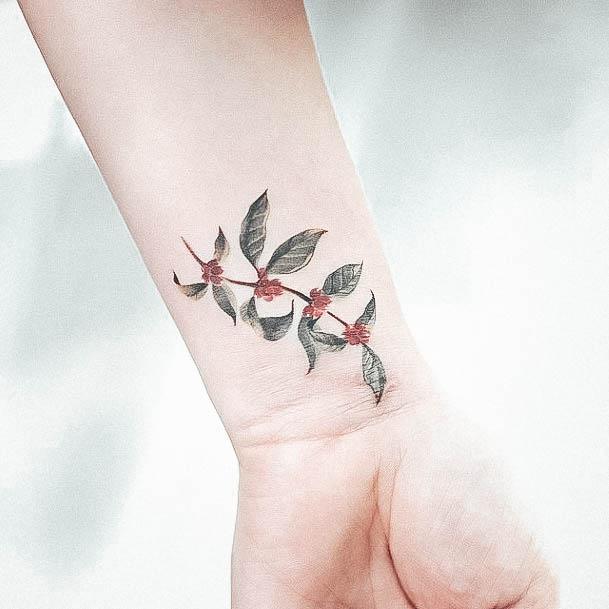 Small Wrist Female Tattoo Designs