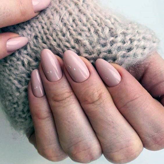 Smooth Natural Nail Ideas For Women