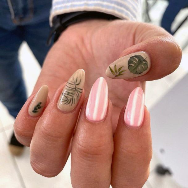 Smooth Tropical Nails Women