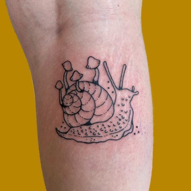 Snail Girls Tattoo Ideas