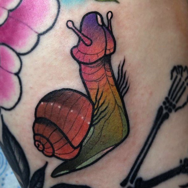 Snail Looks For Tattoos