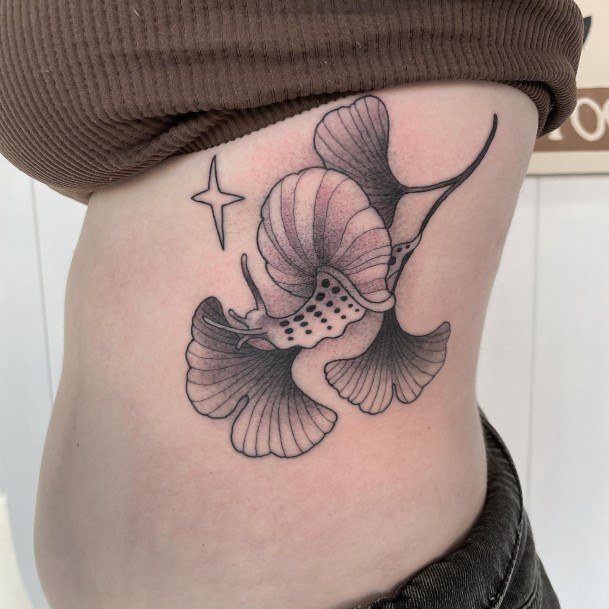 Snail Tattoo Design Inspiration For Women