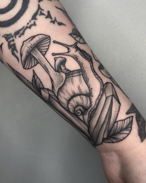 Snail Womens Tattoos