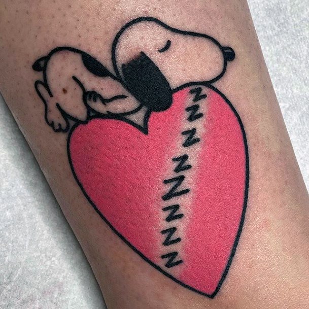 Snoopyic Womens Snoopy Tattoo Designs