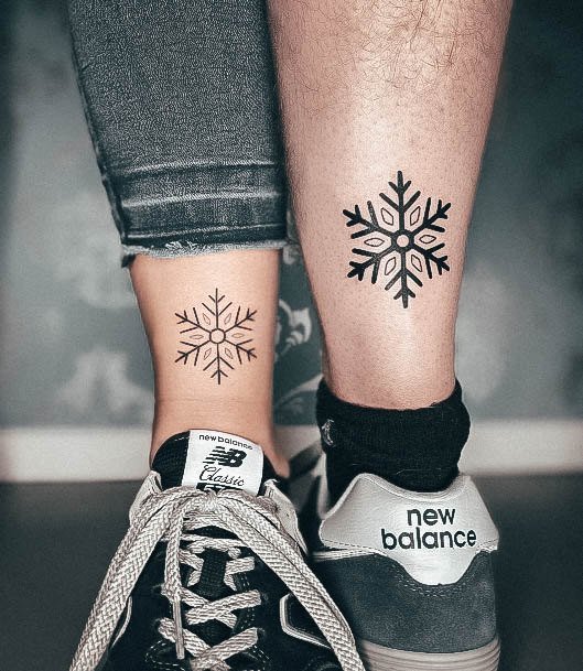 Snowflake Tattoo Girls Ideas