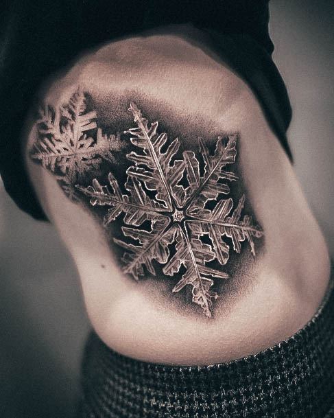 40 Snowflake Tattoos  Tattoofanblog