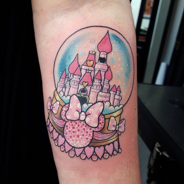 Snowglobe Tattoo Feminine Designs