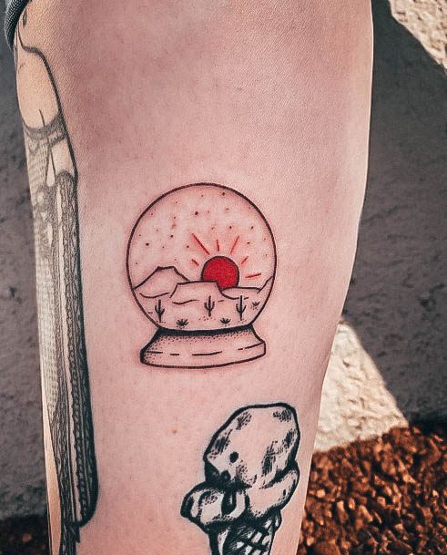 Snowglobeic Womens Snowglobe Tattoo Designs