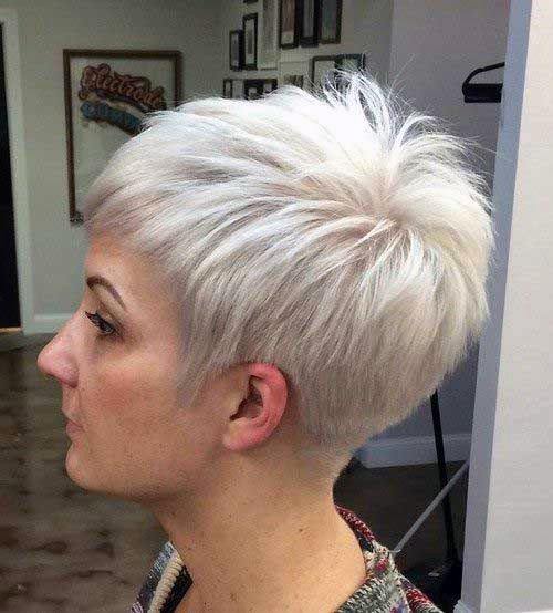 Snowhite Chopped Pixie Haircut Women