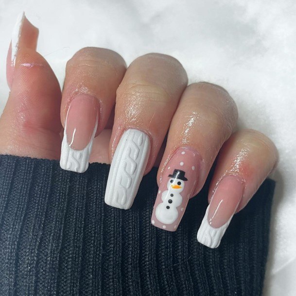 Snowman Womens Nails