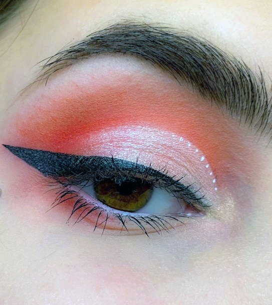 Soft Matte Coral Eyeshadow Women