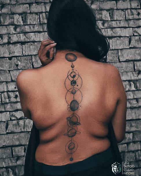Solar Tattoo Design Inspiration For Women