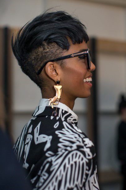 Sophisticated Shaved Hairstyles For Women